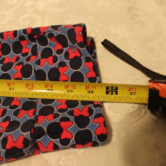 LuLa Roe Minnie Mouse Blue white red leggings casual lounge one size Disney - Picture 5 of 11